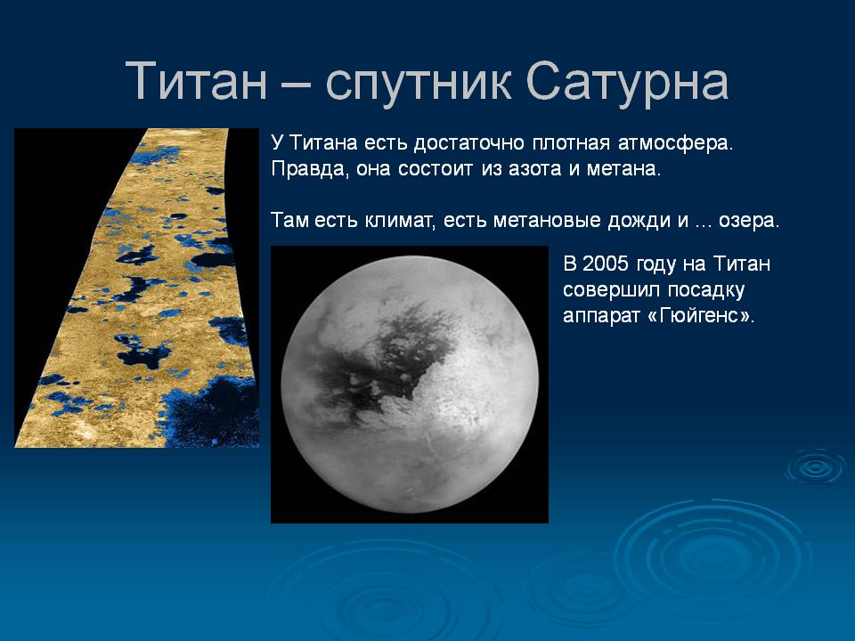 Спутник плотной атмосферой. Спутник Титан Планета Сатурн. Титан Спутник Сатурна характеристики. Титан Спутник Сатурна факты. Особенности титана спутника Сатурна.