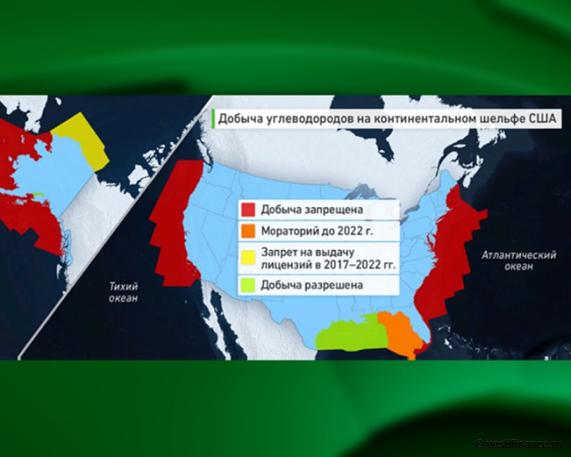 Континентальный шельф сша