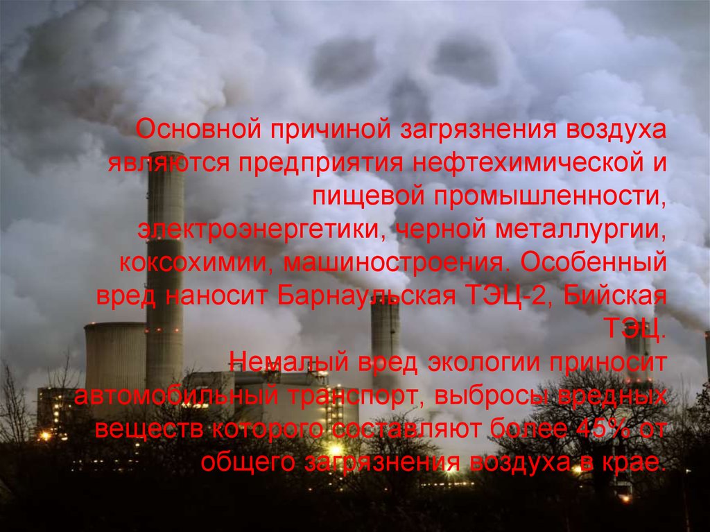 Какой вред наносит. Какой вред окружающей среде наносят промышленные предприятия. Предприятия наносящие вред окружающей среде. Экология загрязнение воздуха причины. Главные факторы загрязнения воздуха.