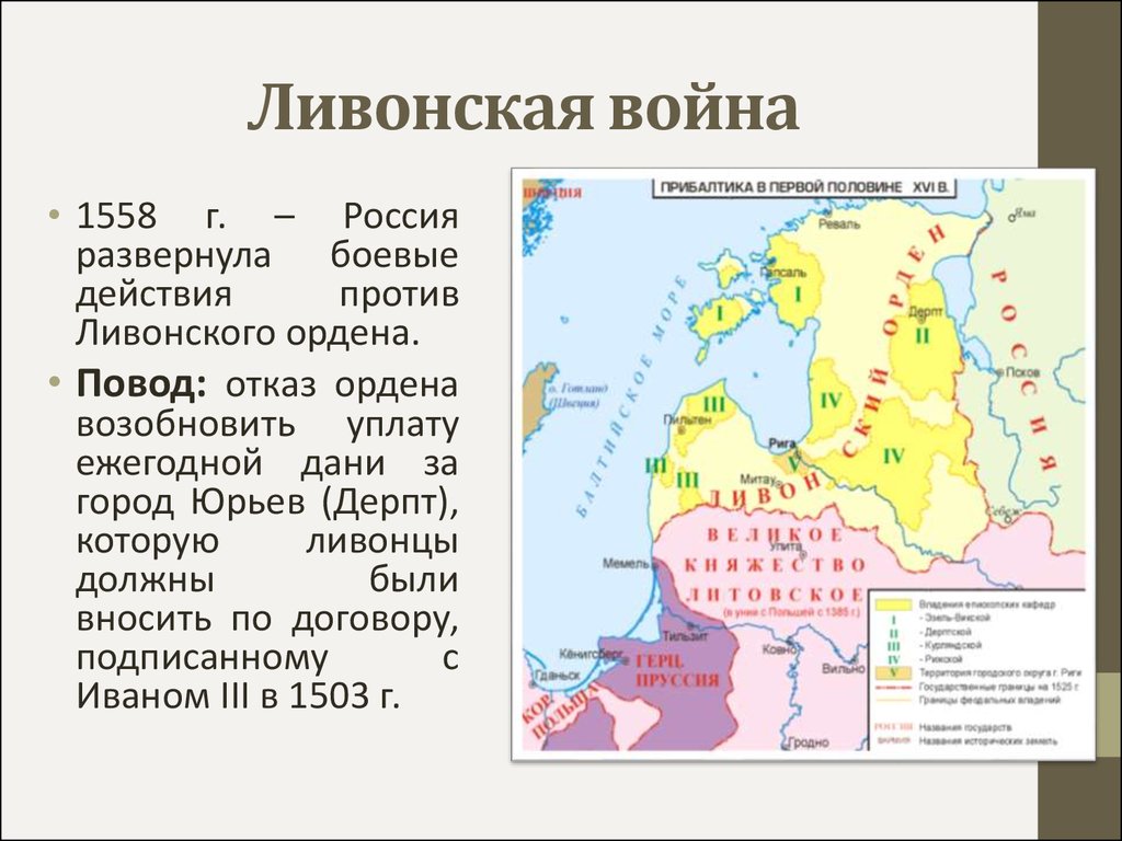 После прекращения существования ливонского ордена противниками россии. Карта Ливонской войны 1558-1583. Ливонский орден 1558.
