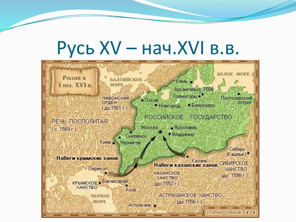 Русь в 15 веке. Карта России и ханств 16 века. Казань на карте Руси 16 века. Кашлык на карте России 16 века. Карта России в нач 16в.