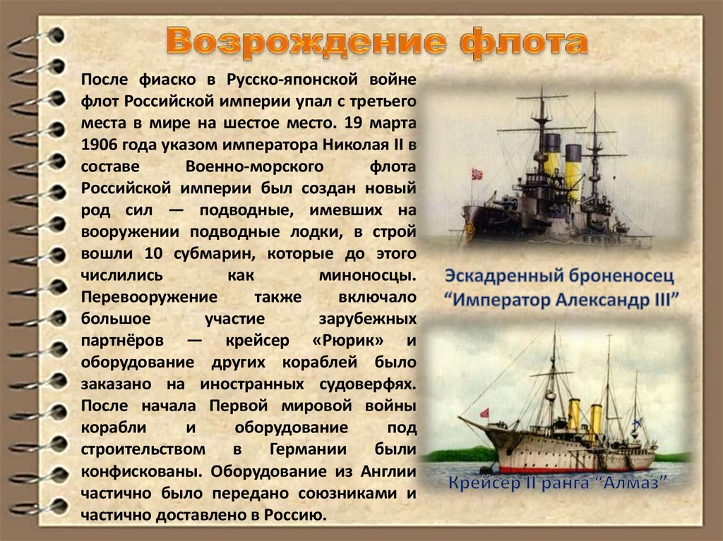 Родоначальник русского флота