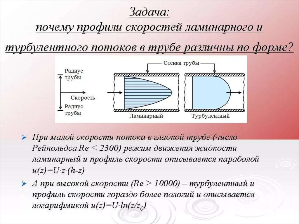 Ламинарный поток