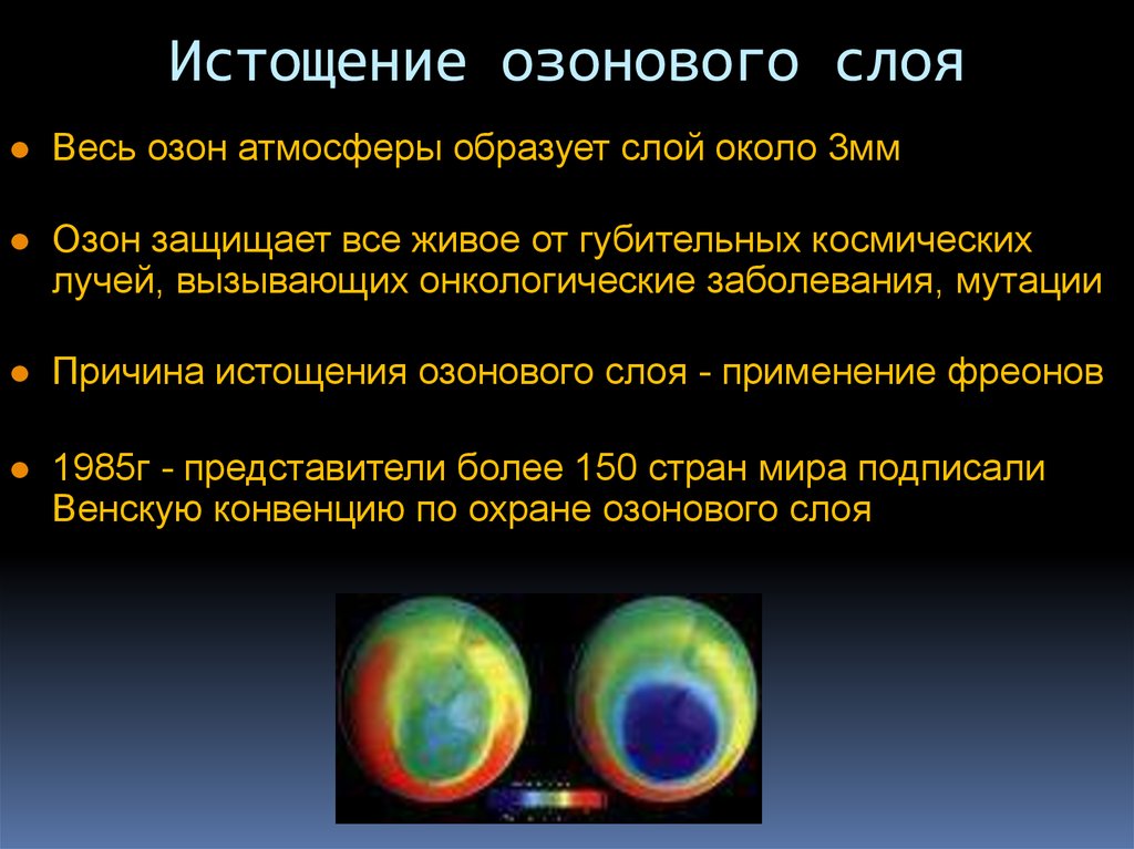 Озон после. Истощение озонового слоя. Истощение Озерного слоя. Истощение озонового сл. Истощение озонового слоя причины.