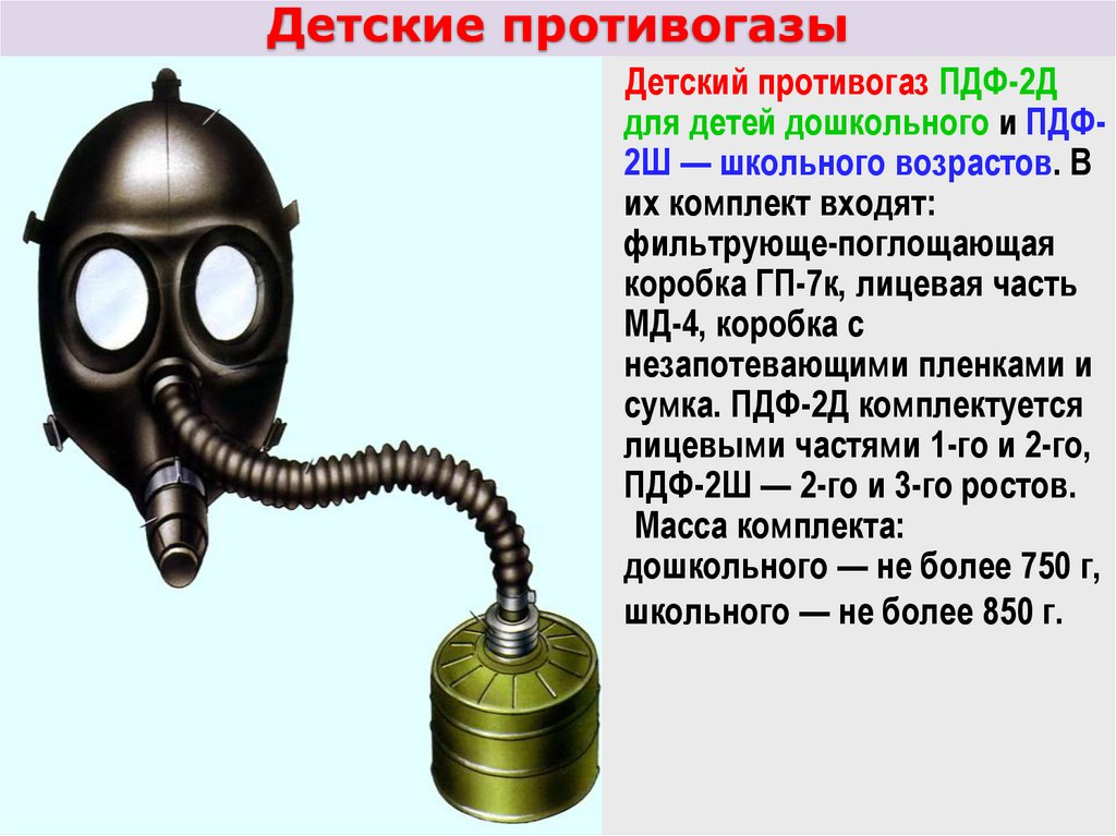 Для чего предназначен противогаз гп. Детский противогаз пдф-2д. Пдф-2д противогаз. В комплект детского противогаза пдф - 2ш входят:. Противогаз ГП 7 ОБЖ.