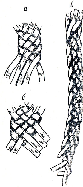 Плетение нагайки своими руками схема