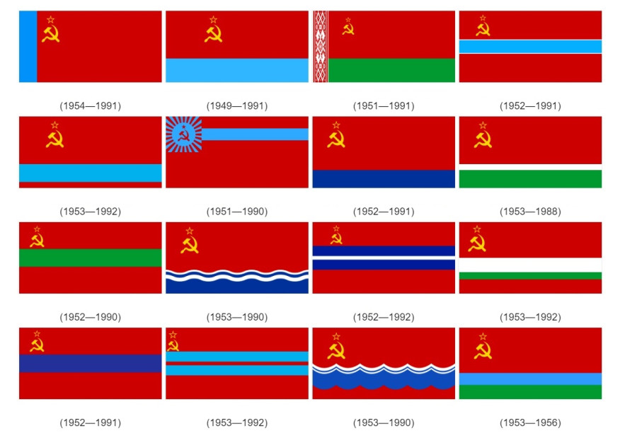 Флаг красный с гербом какая страна. Флаги республик советского Союза. Флаги союзных республик СССР. Флаги советского Союза 15 республик. Флаги союзных республик СССР 1922.