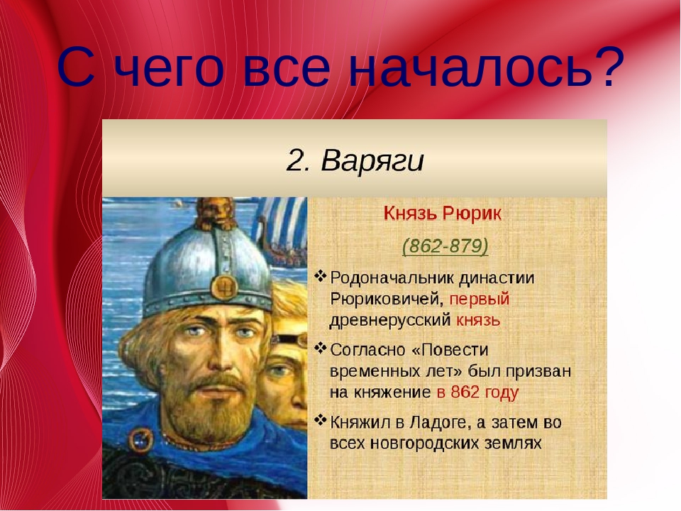 Жизнь 1 князей. Рюрик 862г. Рюрик первый русский князь Варяг. Рюрик Новгород 862. 862 - 879 - Правление Рюрика..