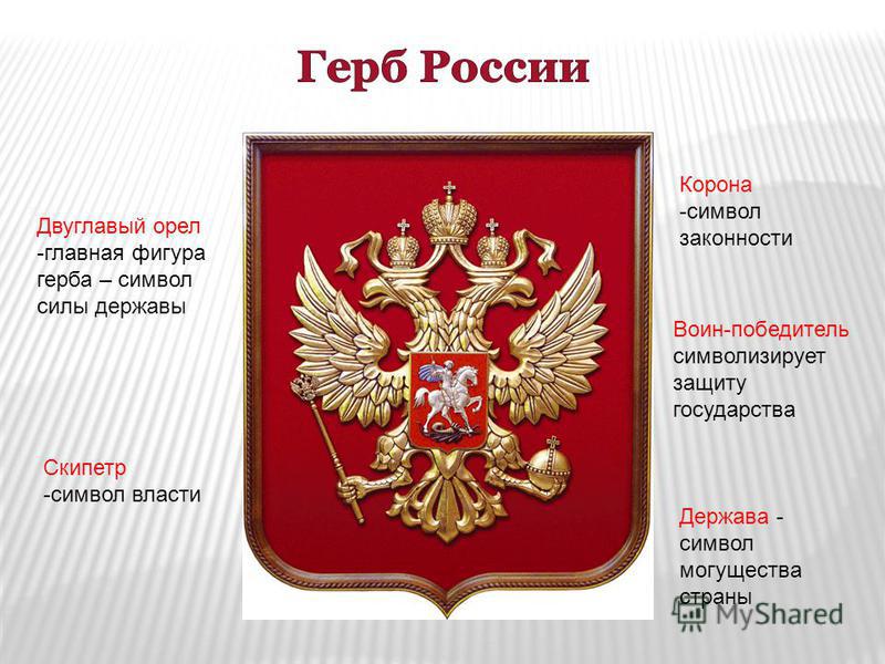 Почему появляется герб. Скипетр на гербе России. Символ могущества и силы герб. Орел символ могущества.