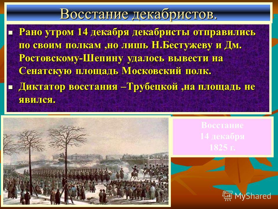 Восстание Декабристов Дата По Новому Стилю