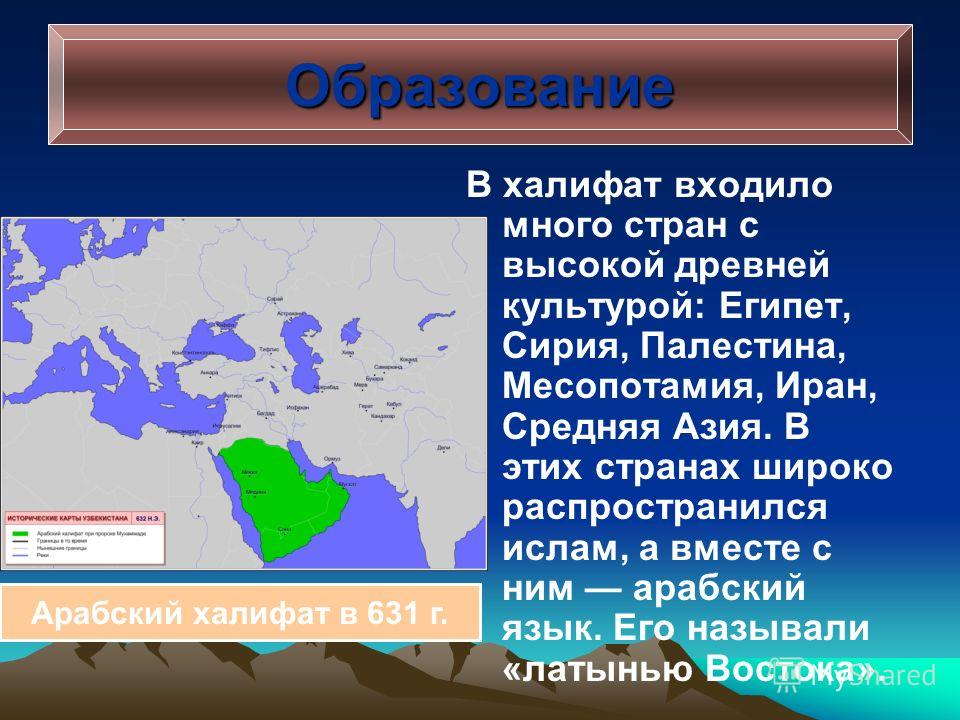 Арабский халифат. Образование арабского халифата карта. Образование арабского халифата год. Халифат государство. Территории вошедшие в арабский халифат.