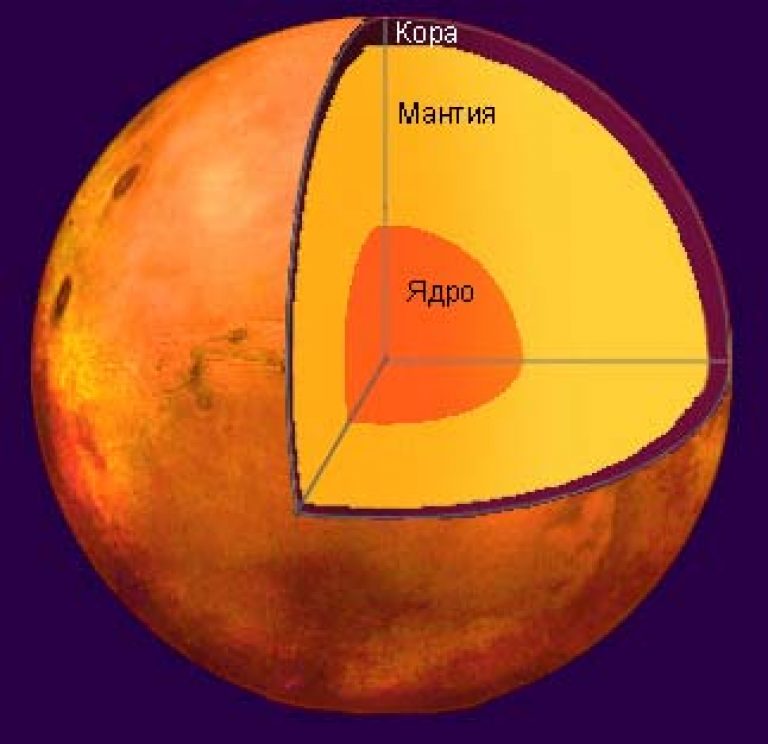 Планета стр. Венера строение планеты. Внутреннее строение Венеры. Состав планеты Венера. Марс ядро мантия кора.