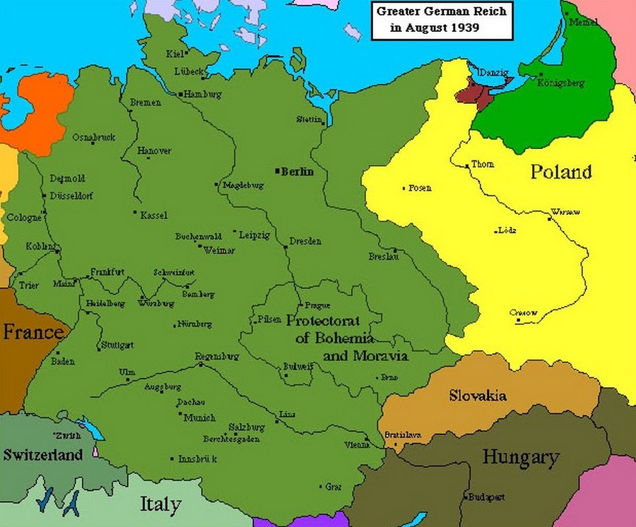 Карта польши 1939. Карта Германии 1939 года. Границы Германии 1939г. Границы Германии до 1939 года на карте. Great German Reich Германия.