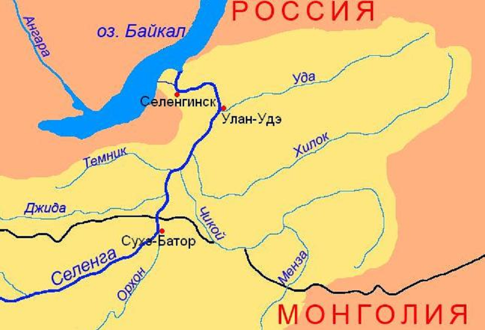 Местоположение улан удэ. Река Селенга на карте Бурятии. Схема реки Селенга в Улан-Удэ. Река Селенга Исток реки. Река Селенга на карте России.