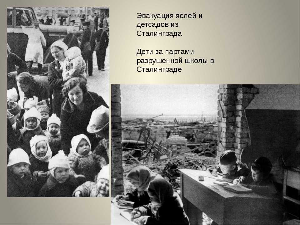 Почему эвакуированные дети были похожи на старичков. Школа Сталинград. Дети военного Сталинграда.