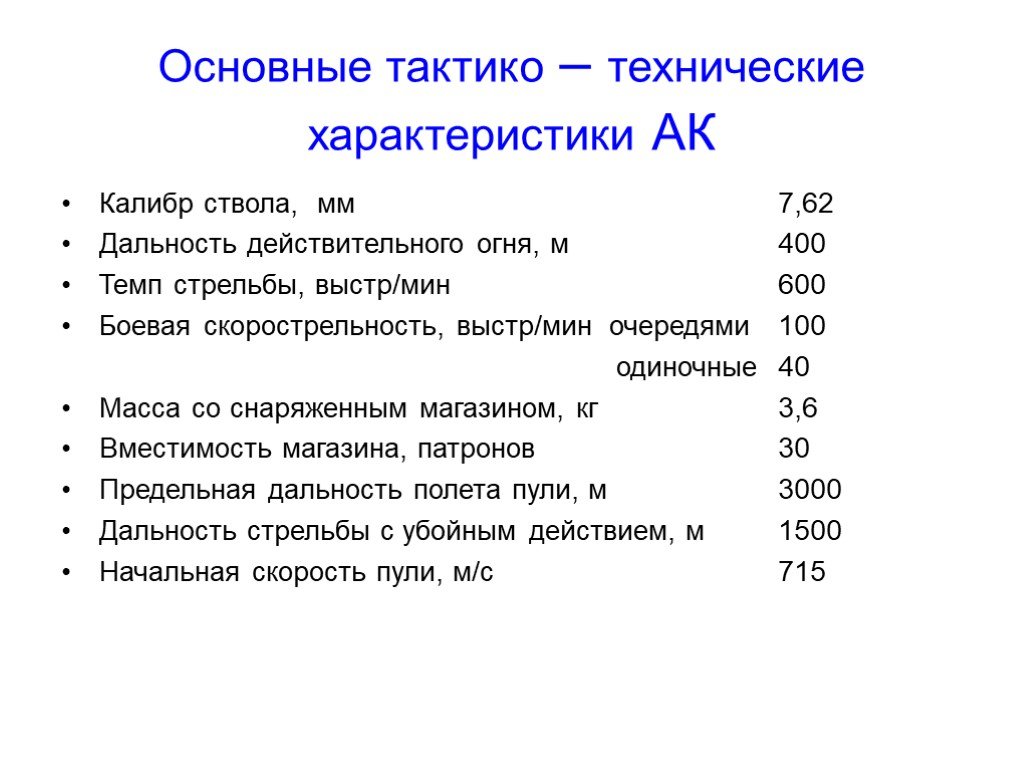 Тактико технические характеристики. Автомат Калашникова характеристики 7.62. ТТХ автомата Калашникова 7.62. ТТХ автомата Калашникова 7.62 АКМС. АКМ 7.62 технические характеристики.