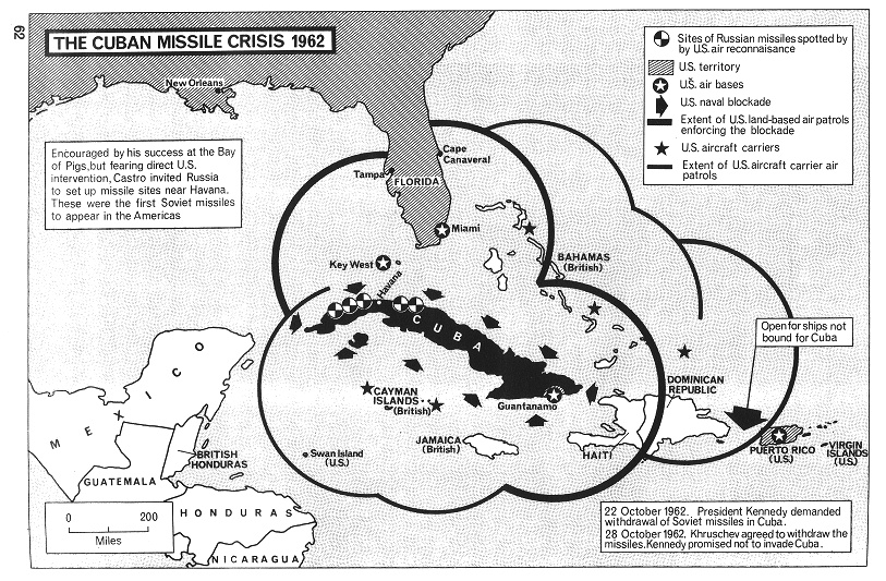 Карибский кризис 1962 связан с. Куба 1962 Карибский кризис. Карибский кризис 1962 карта. Карибский кризис ракеты на Кубе.