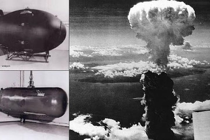 Кто сбросил атомную бомбу. Атомная бомба малыш Хиросима. Малыш и Толстяк Хиросима и Нагасаки. Ядерная бомба Хиросима малыш. Атомная бомба "Толстяк", Нагасаки.