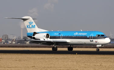 PH-JCT - KLM Cityhopper Fokker 70