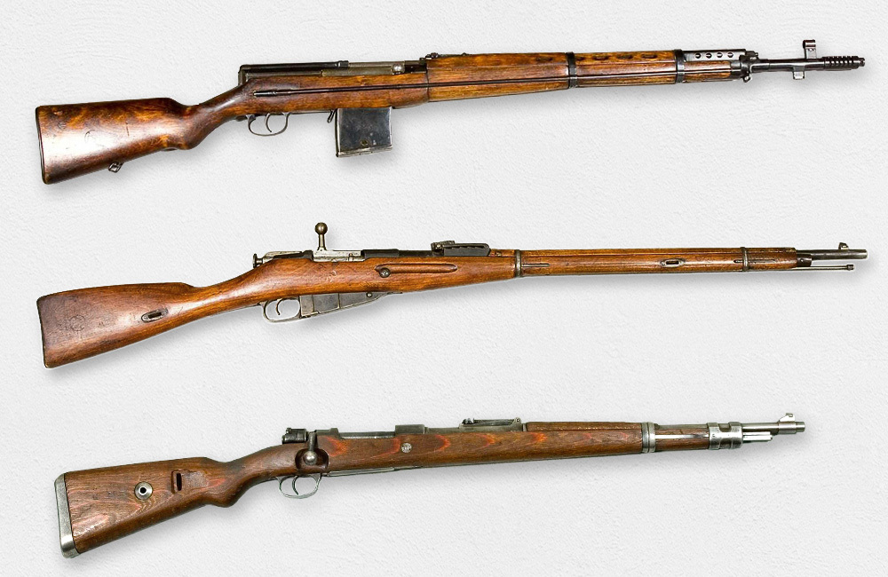 Самозарядные винтовки ссср. Трёхлинейка Мосина 1938. Mauser 98k и винтовка Мосина. Винтовка Мосина.7,62-мм. Винтовка Мосина СССР.