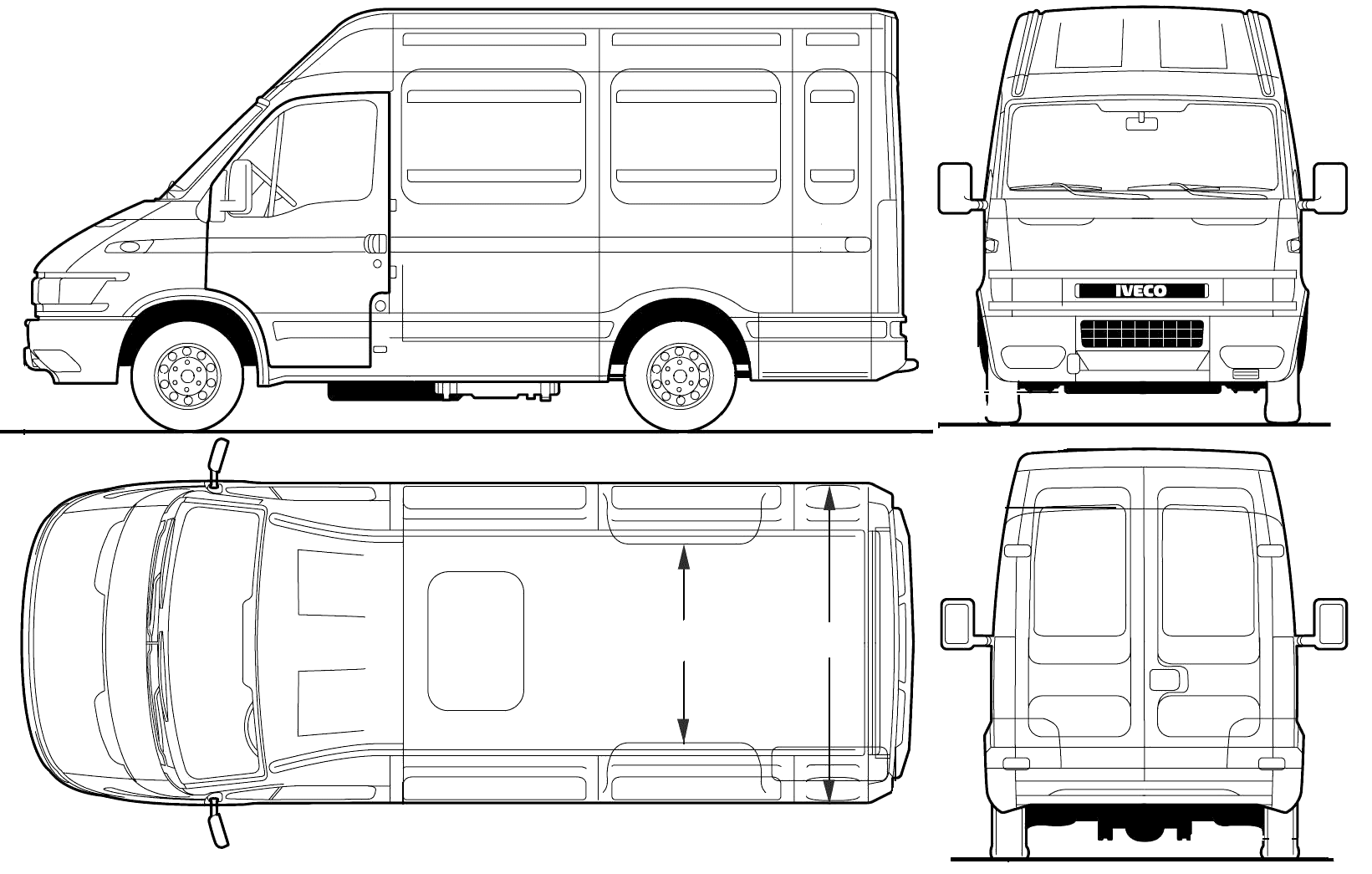 Газель чертеж. Iveco Daily 50c15 фургон чертеж. Iveco Daily фургон чертеж. Iveco Daily 70c15 чертёж. Iveco Daily шасси чертеж.