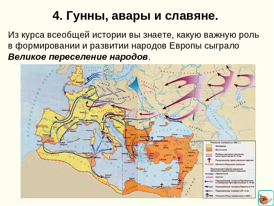 Великое переселение народов восточные славяне. Гунны переселение народов. Великое переселение народов карта славяне. Гунны и авары. Гунны авары и славяне.