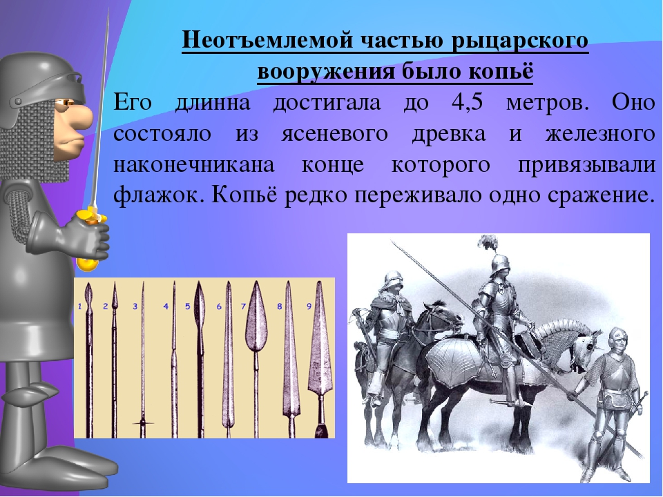 Снаряжение рыцаря замок и его осаду. Вооружение рыцаря 6 класс. Рыцарское вооружение презентация. Описание оружия рыцаря. Вооружение рыцарей средневековья кратко.