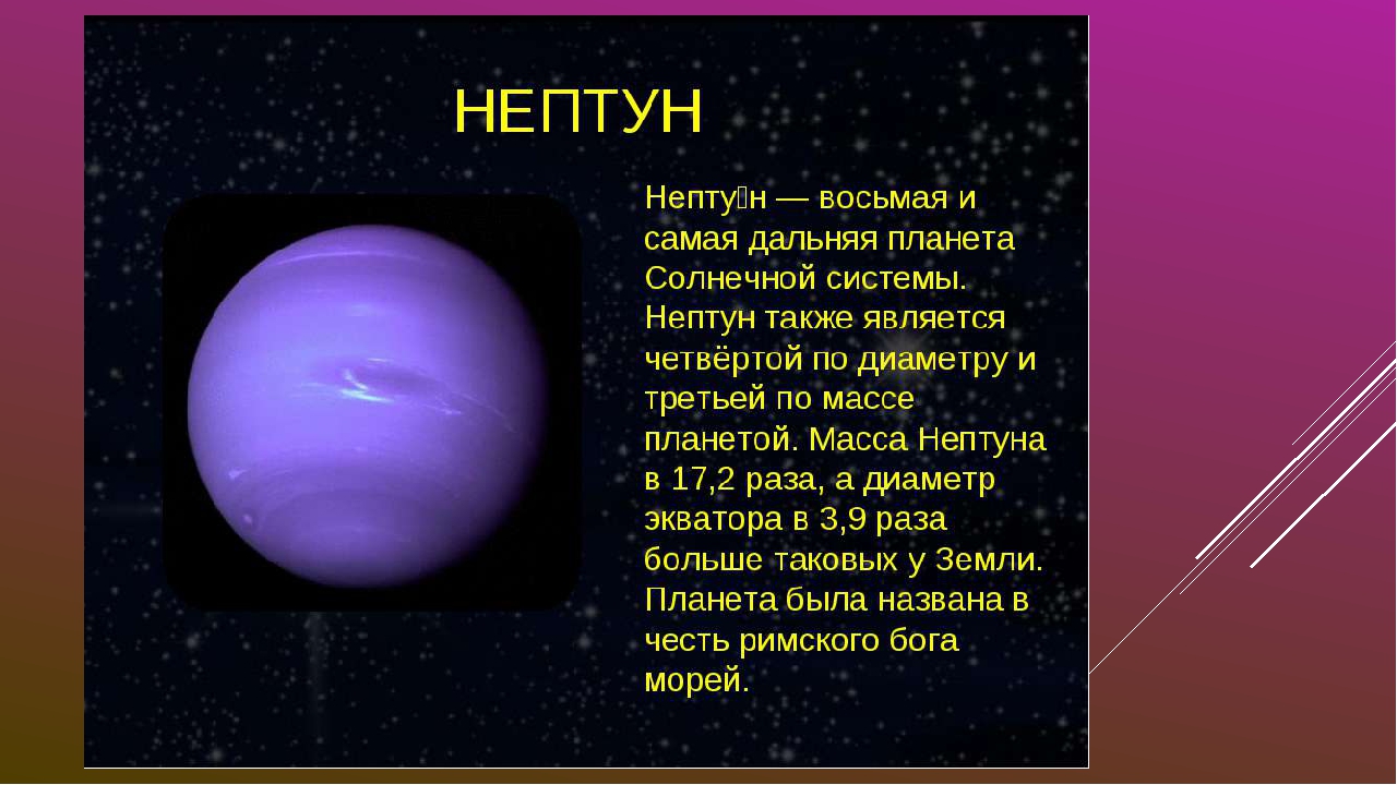 Нептун относится. Нептун Планета солнечной системы. Сообщение о планете Нептун. Описание планет. Планеты солнечной системы с описанием.