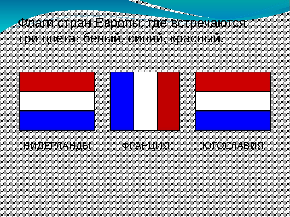 Сколько различных флагов из трех