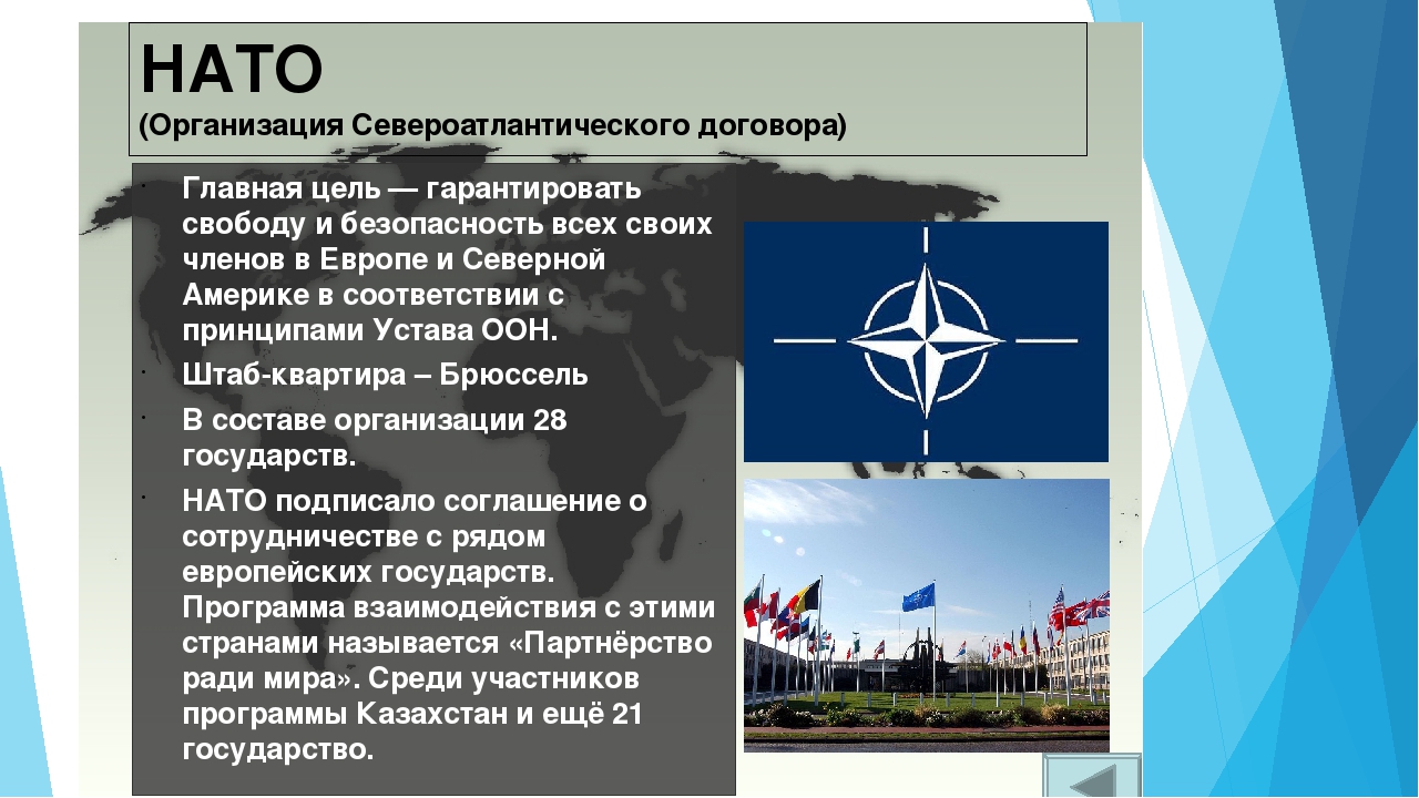 Признаки нато. Организация НАТО. Североатлантический блок НАТО. Международные организации НАТО. Создание НАТО.