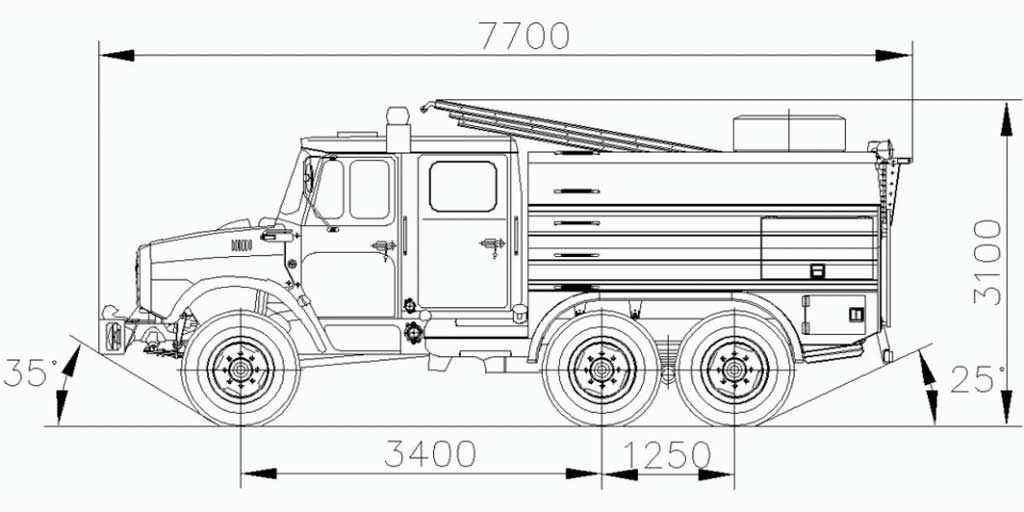 Пожарная высота. АЦ 2,5 40 ЗИЛ 433442. Габариты ЗИЛ 131 пожарный. Габариты ЗИЛ 131 АЦ. ЗИЛ 130 АЦ 40 чертеж.