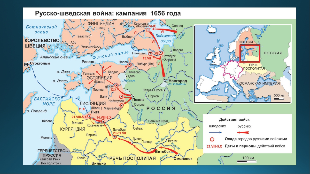 Россия и швеция в 18 веке