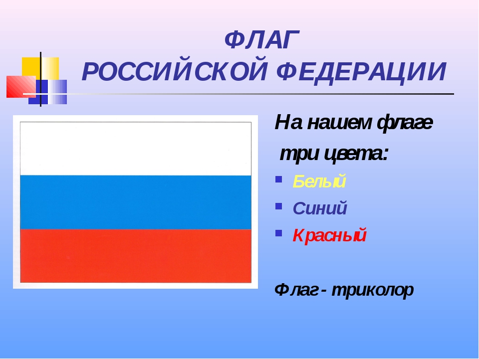 Сколько Цветов Российского Флага