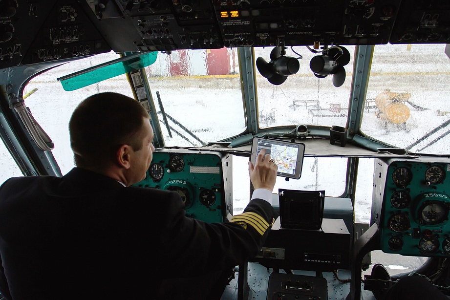 UTair-Helicopter Services Puts Aircraft Documentation into Tablets