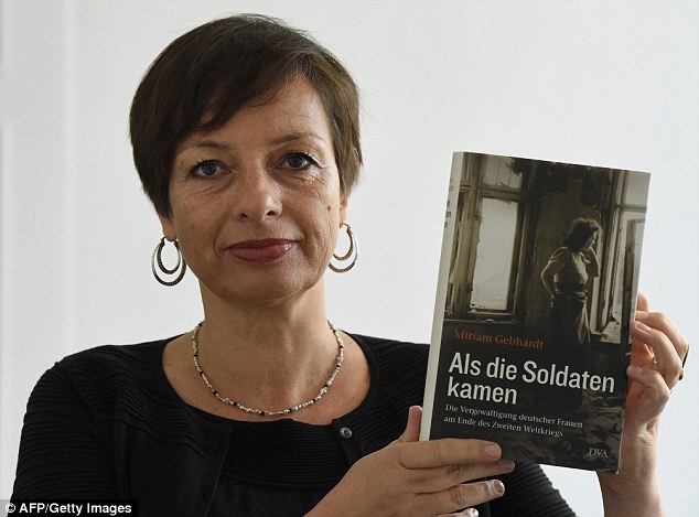 In her new book When the Soldiers Came, Professor Miriam Gebhardt (pictured) suggests the Americans raped 190,000 women between 1945 and 1955