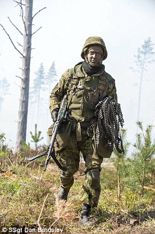As the exercises took place, Estonian minister Sven Mikser called on Nato to send a brigade-size force, typically 5,000 troops, to the region