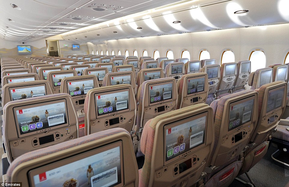 Passengers who are in economy on Emirates