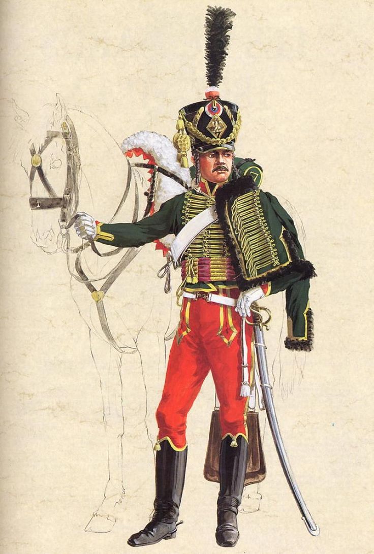 Форма Гусар Российской империи 1812