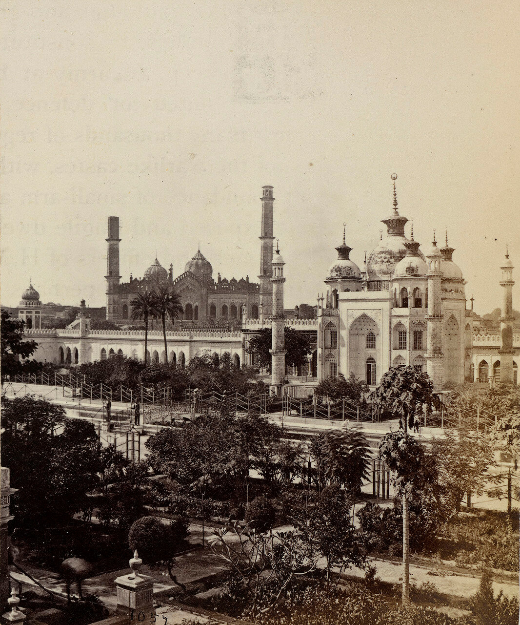 23. Вид с террасы Хуссейнабад Имамбаре, Лакхнау