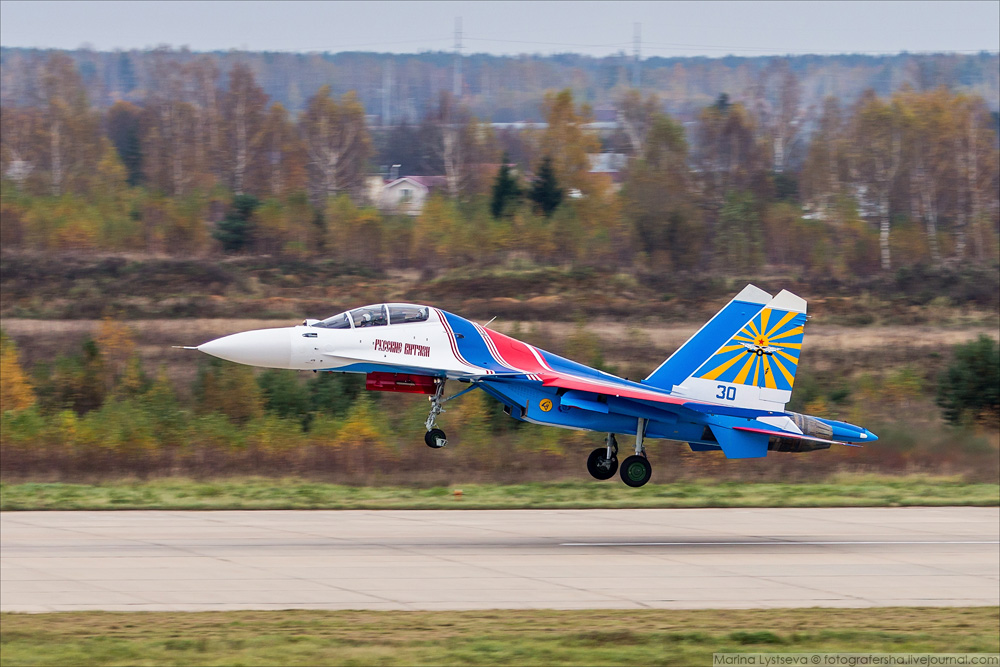 Четыре Су-30СМ получили сегодня Русские витязи
