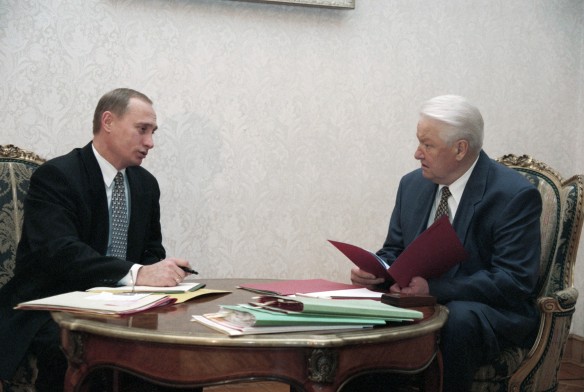 Владимир Путин, Борис Ельцин. Фото: Сенцов Александр, Чумичев Александр/Фотохроника ТАСС