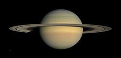 Сатурн - вторая по величине планета Солнечной системы