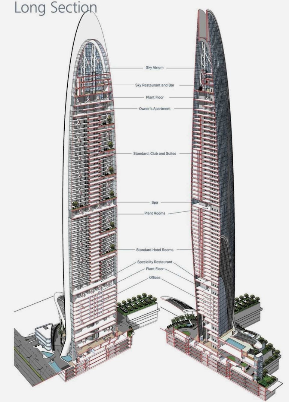 Сколько этажей в гостинице. Башня Намасте в Мумбаи. Лотте ворлд Тауэр небоскреб чертеж. Фундамент Шанхай Тауэр. Башня Федерация разрез.