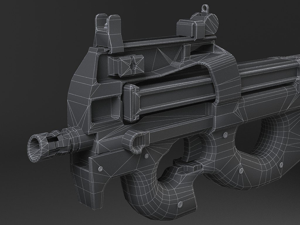Чертеж p90 из картона - 89 фото