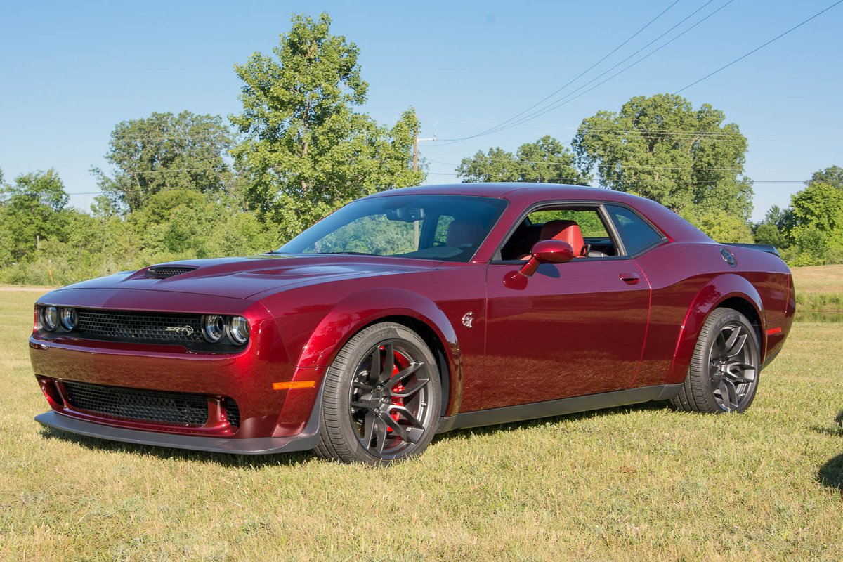 Dodge Challenger Hellcat 2018 красный