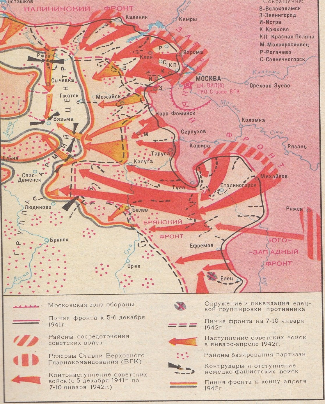 контрнаступление под москвой 1941