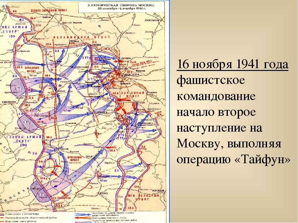 Немецкое наступление на москву началось. Линия фронта 1941 год битва за Москву. Карта битва под Москвой 1941. Карта битва за Москву 30 сентября 1941. Фронт в 1941 под Москвой карта.