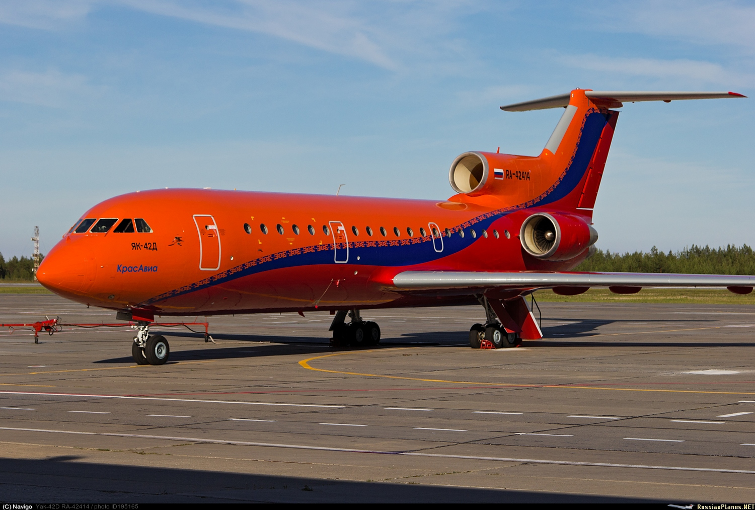 42 d. Yakovlev Yak-42d. Yak 42d. Яковлев як 42. Ra-42414.