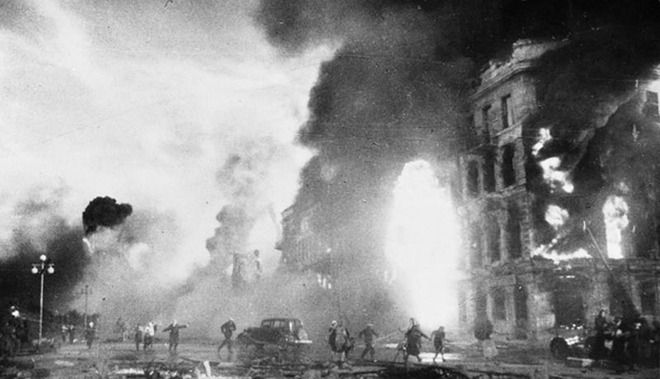 Сталинград в огне, 23 августа 1942 года. 