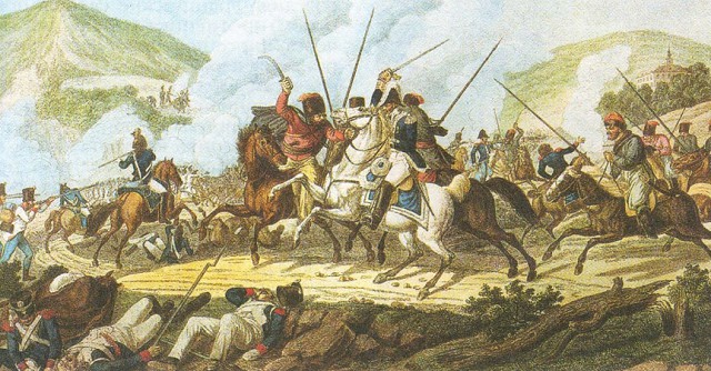 Пленение французского генерала Вандама в сражении при Кульме